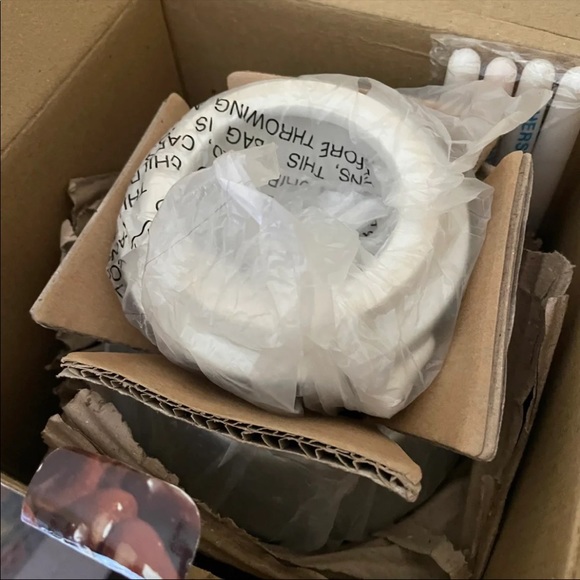 NWT Hershey's kisses silver toned fondue set. - Picture 6 of 6